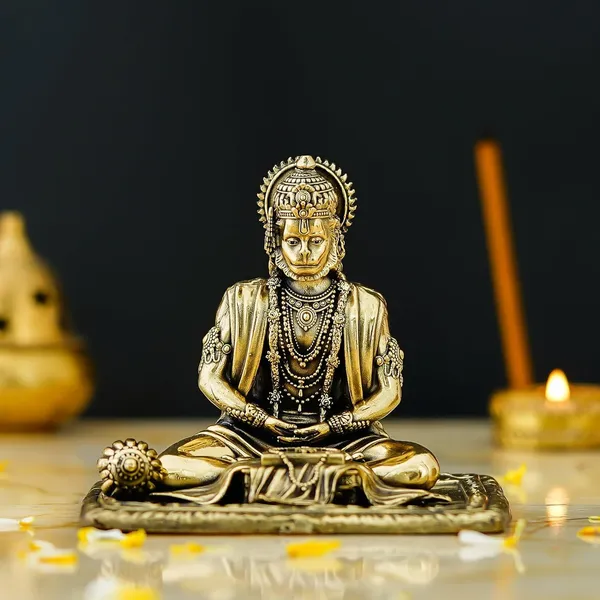 Brass_Lord_Hanuman_Ji_Sitting_on_Base_Murti�