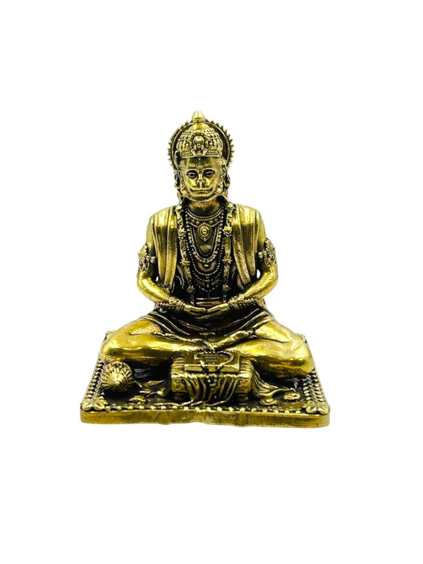 Brass_Lord_Hanuman_Ji_Sitting_on_Base_Murti�