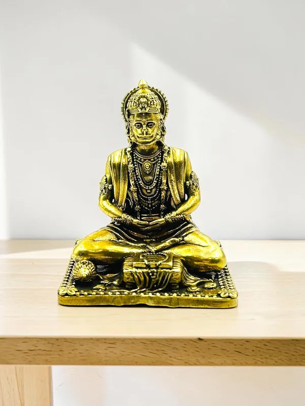 Brass_Lord_Hanuman_Ji_Sitting_on_Base_Murti�
