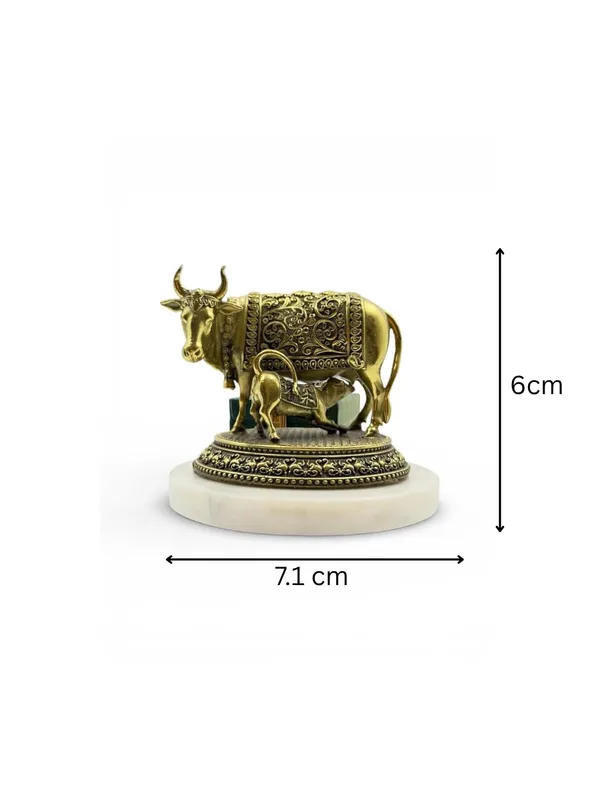 Brass_Cow_And_Calf_Idol_For_Indoor