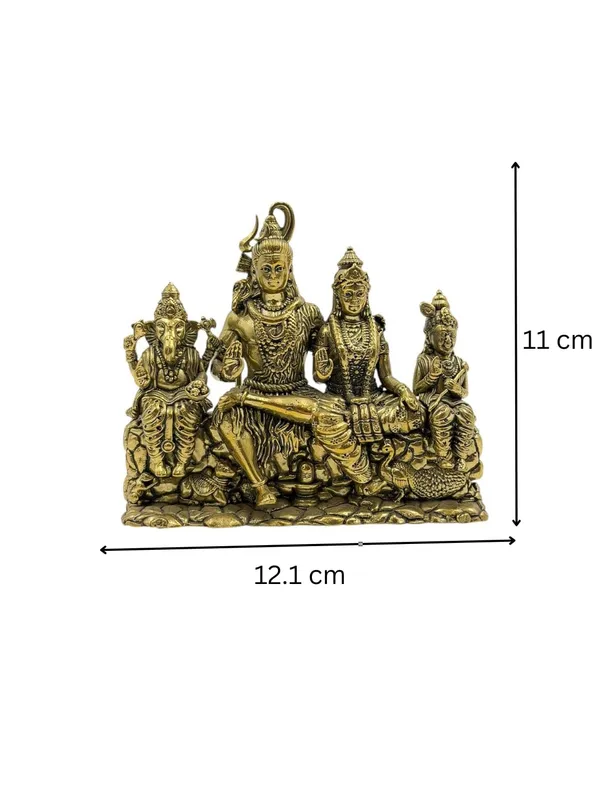 Brass_Shiv_Parivar_Idol_For_Indoor