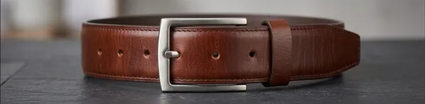 Brown_Premium_Leather_Belt_With_Textured_Pattern_And_Silver_Buckle_For_Men