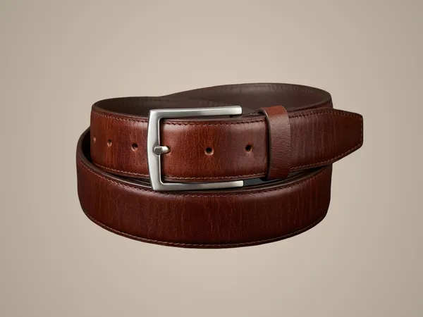 Brown_Premium_Leather_Belt_With_Textured_Pattern_And_Silver_Buckle_For_Men