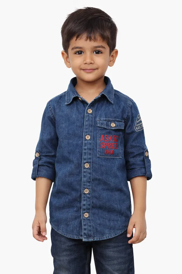 Denim_kids_shirt_premium_quality