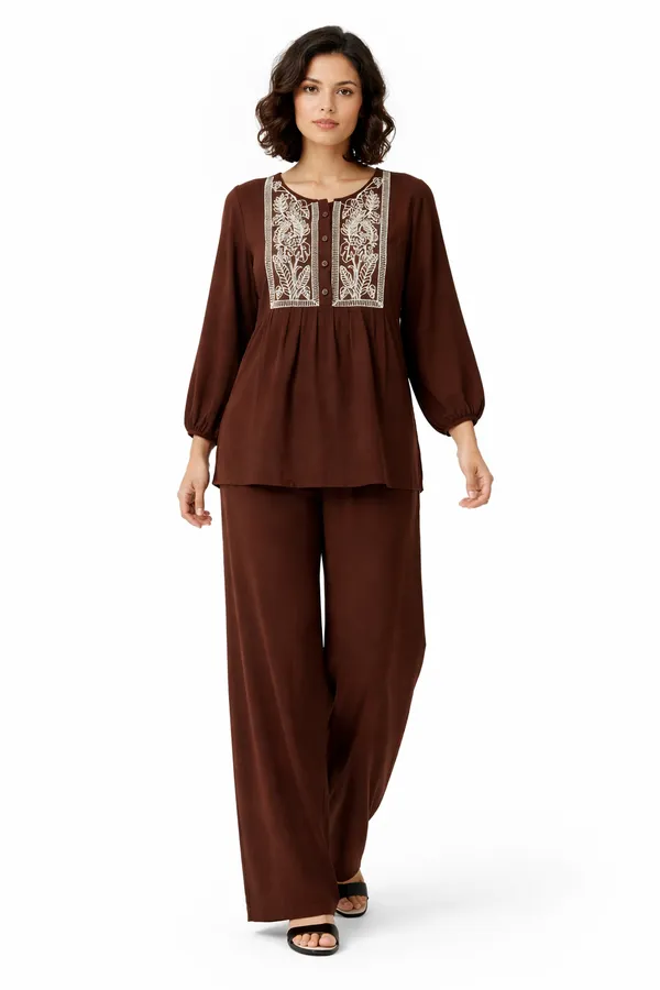 WomenÃ¢â‚¬â„¢s_Elegant_Embroidered_Co-ord_Set