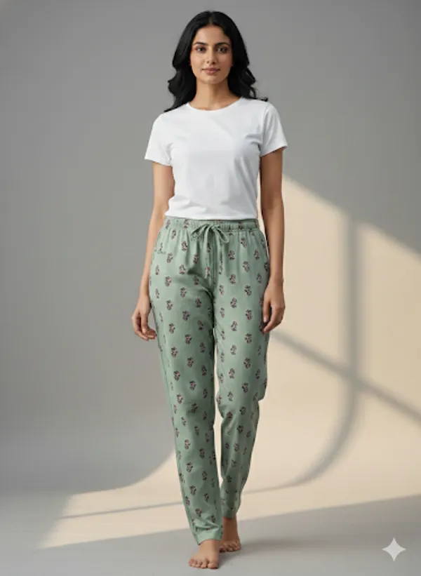 Green_Cotton_Lower_For_Women