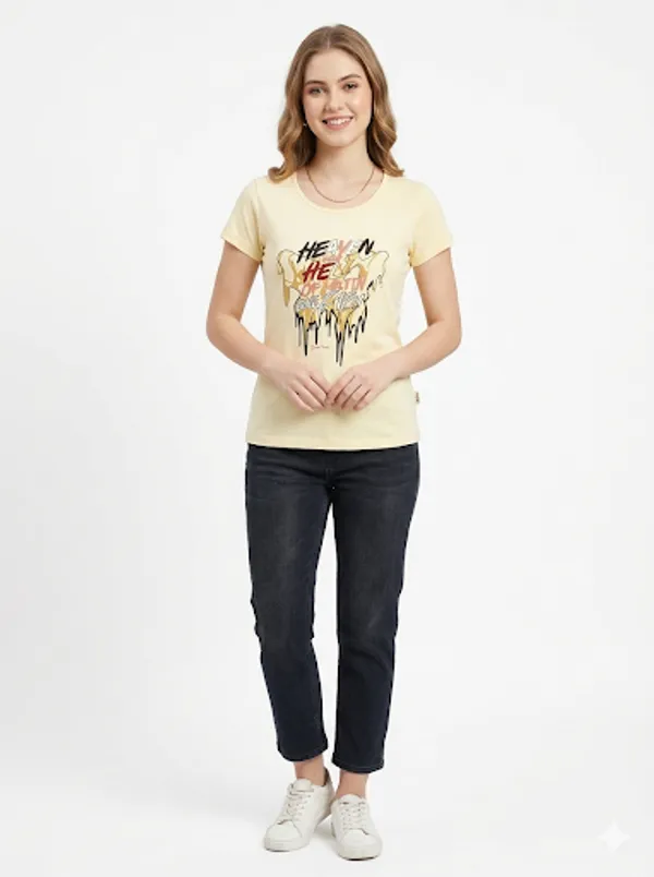 Off_White_Cotton_T-Shirt_For_Women