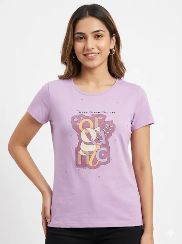 Purple_Cotton_T-Shirt_For_Women