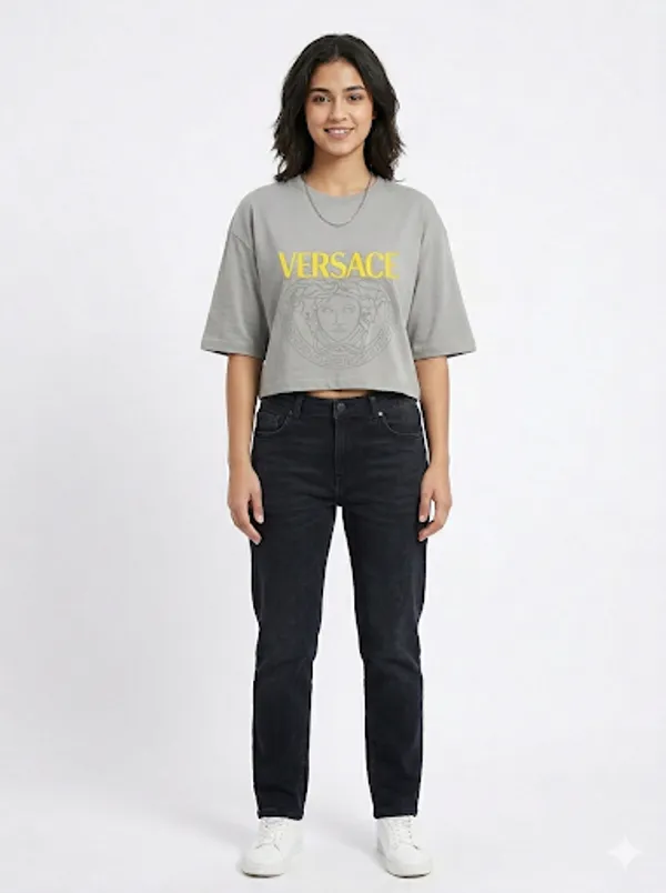 Grey_Cotton_T-Shirt_For_Women