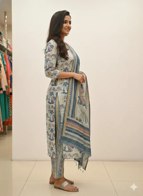 Grey_Cotton_Blend_Kurta_Set_For_Women