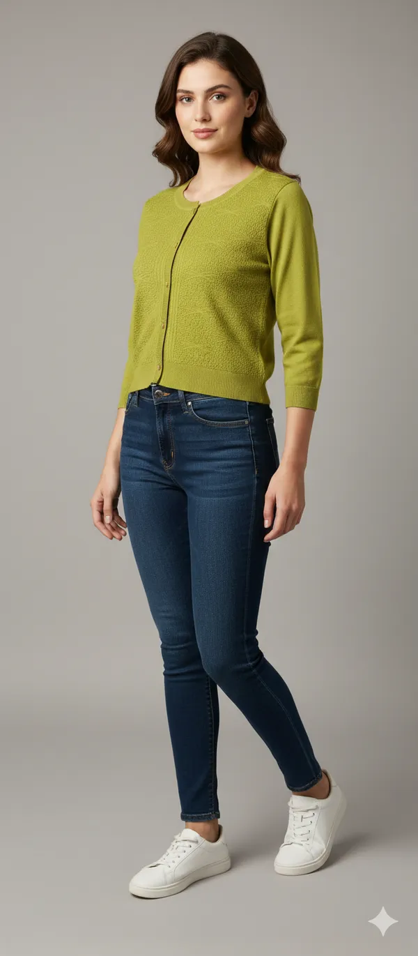 Green_Cotton_Top_For_Women