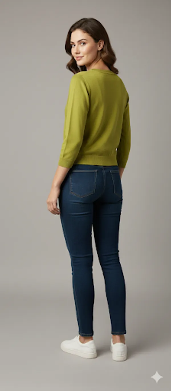 Green_Cotton_Top_For_Women