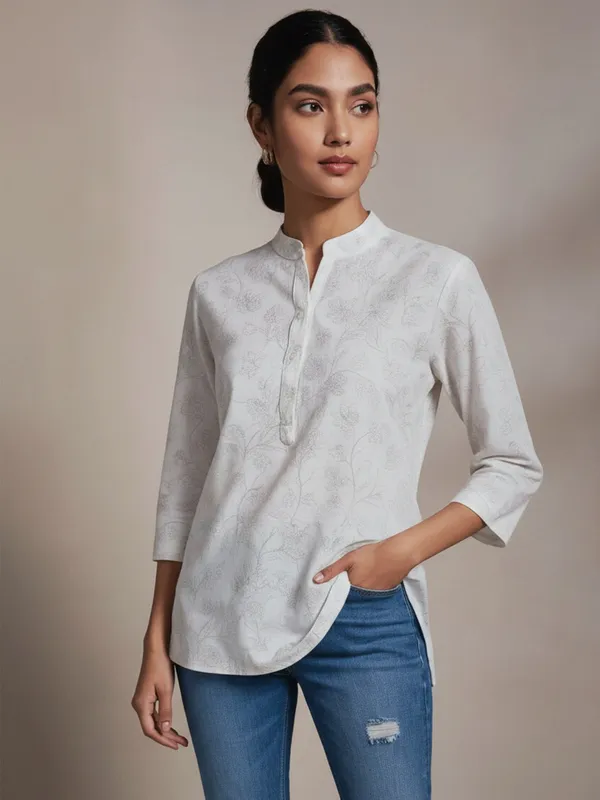 White_Cotton_Top_For_Women