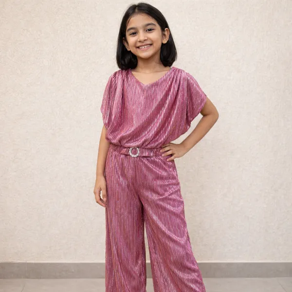 Pink_Cotton_Blend_Dress_For_Girls