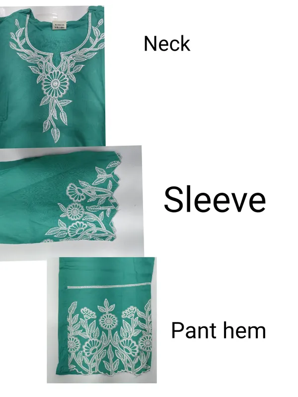 Sea_Green_Cotton_Rayon_Blend_Kurta_Set_For_Women
