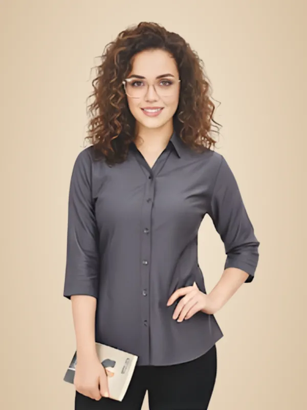 Grey_Cotton_Top_For_Women