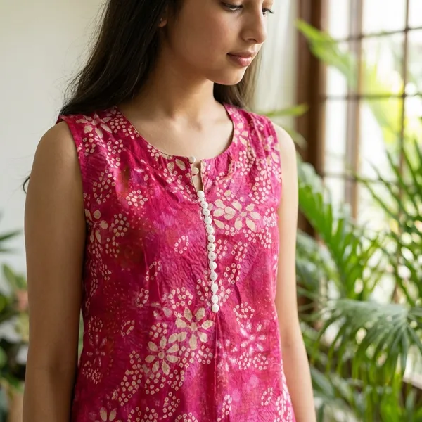 Pink_Cotton_Kurti_For_Women