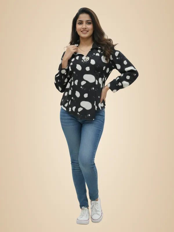 Black_Cotton_Top_For_Women