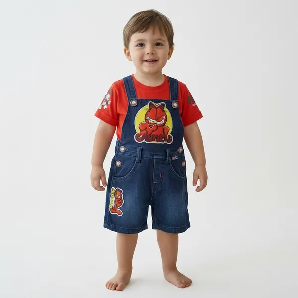 Red_And_Blue_Cotton_Dungaree_Set_For_Kids