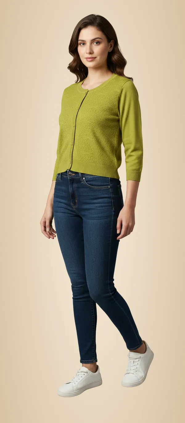 Green_Cotton_Top_For_Women