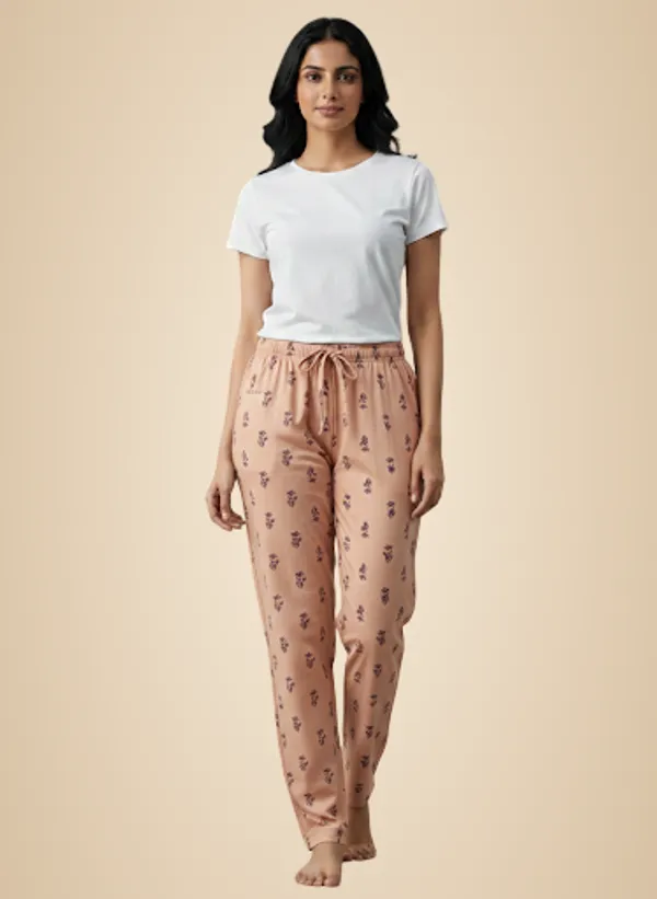 Peach_Cotton_Lower_For_Women