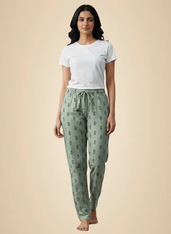 Green_Cotton_Lower_For_Women