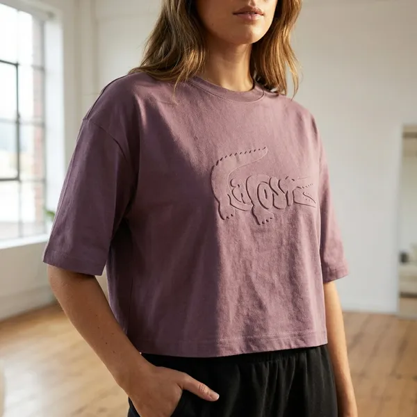 Purple_Cotton_T-Shirt_For_Women