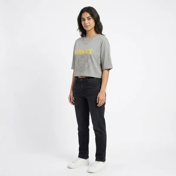 Grey_Cotton_T-Shirt_For_Women