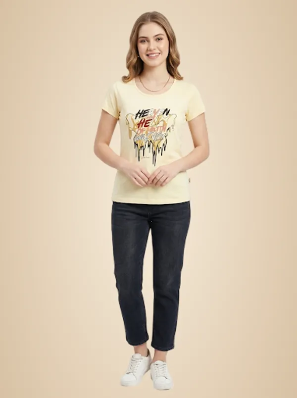 Off_White_Cotton_T-Shirt_For_Women