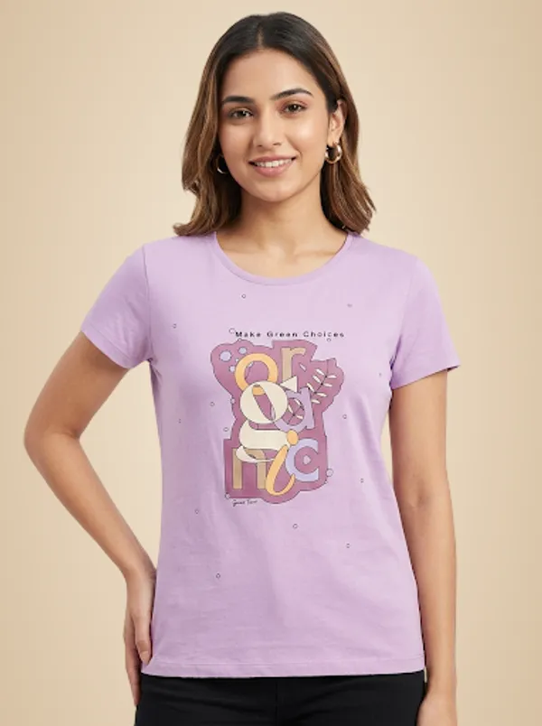 Purple_Cotton_T-Shirt_For_Women