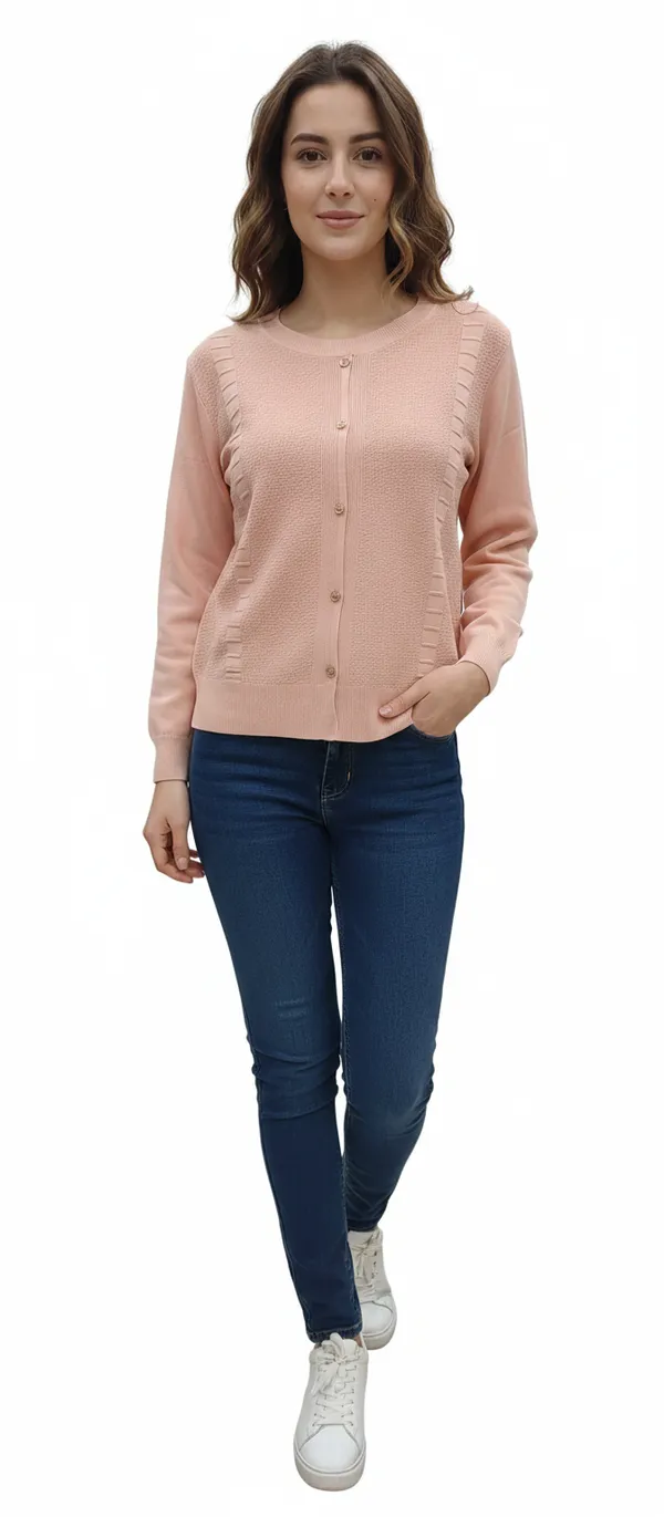 Baby_Pink_Cotton_Blend_Top_For_Women