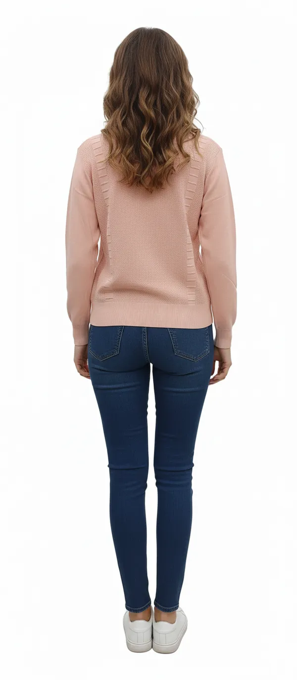 Baby_Pink_Cotton_Blend_Top_For_Women