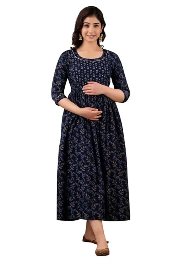 Cotton_Maternity_Dress_For_Women