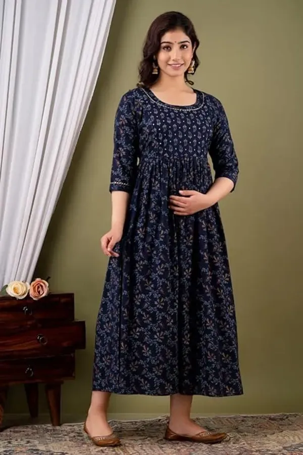 Cotton_Maternity_Dress_For_Women