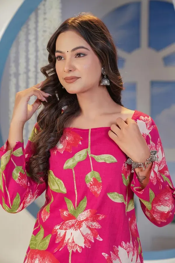 Pink_Cotton_Tunic_Top_For_Women