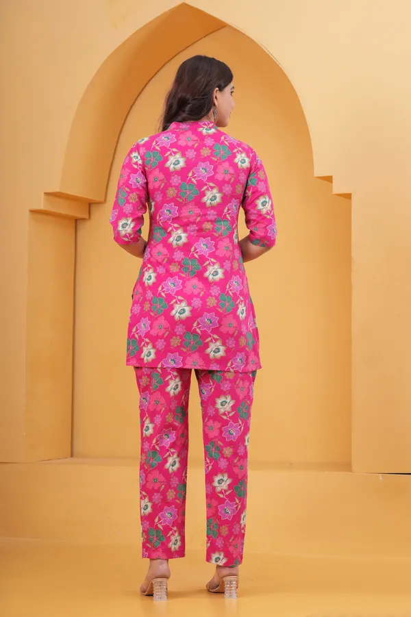 Ruhani_Pink_Floral_Feeding_Maternity_Co-ors_Set