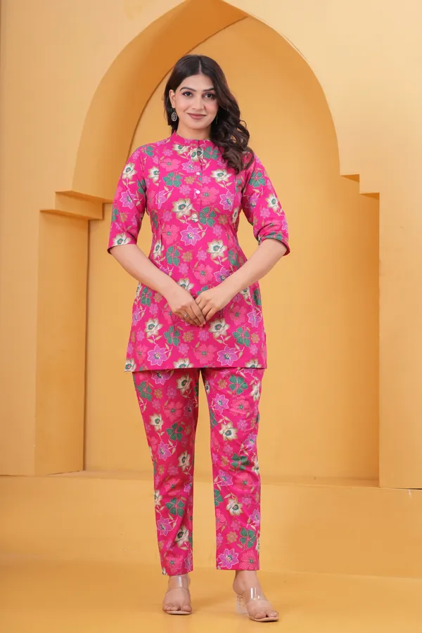 Ruhani_Pink_Floral_Feeding_Maternity_Co-ors_Set