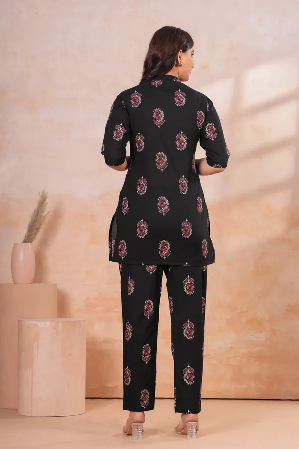 Noor_Black_Floral_Feeding_Maternity_CO-ord_Set
