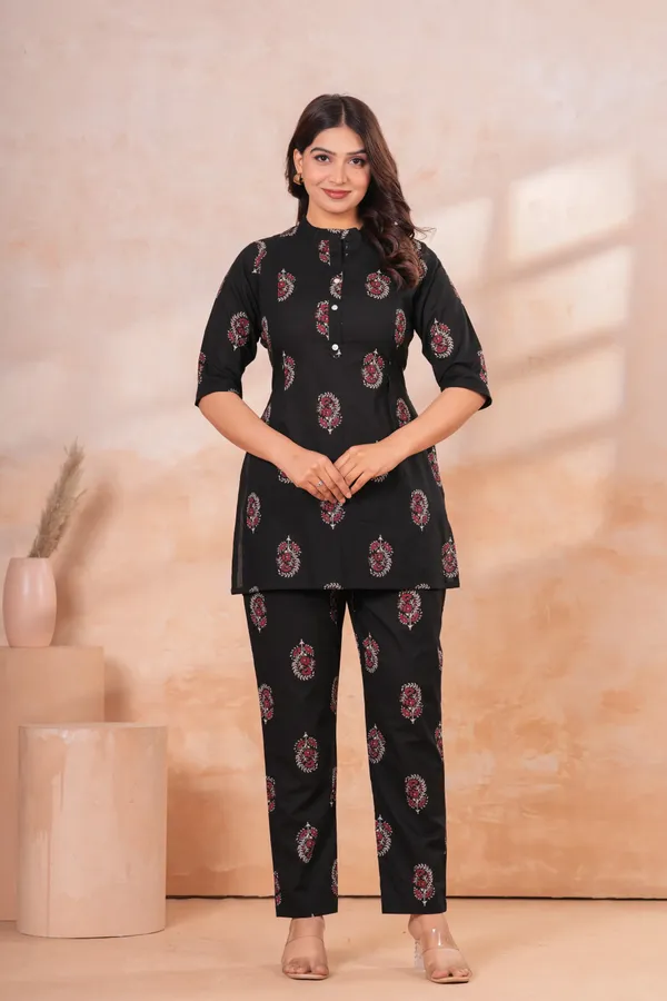 Noor_Black_Floral_Feeding_Maternity_CO-ord_Set