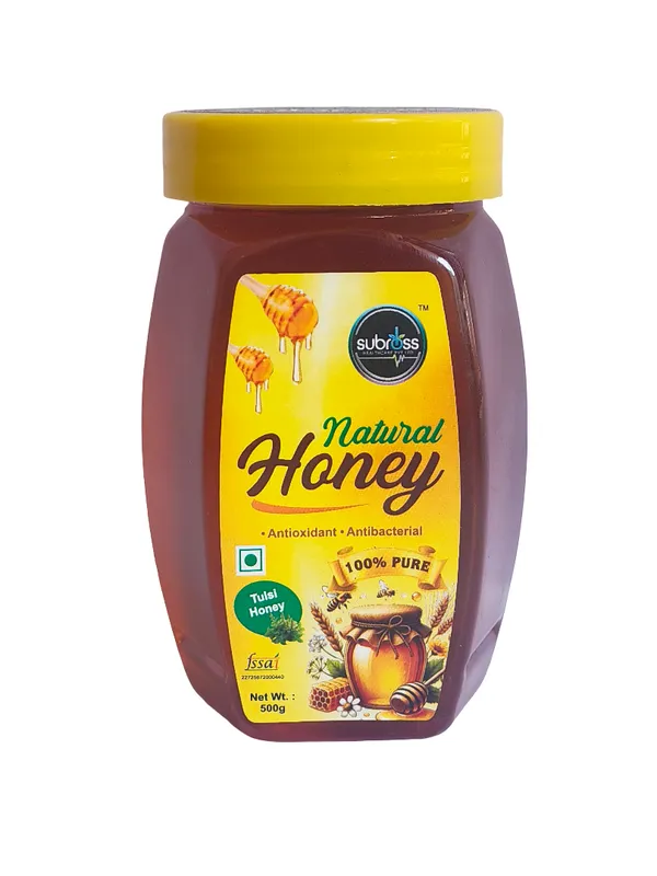 Subross_Natural_Tulsi_Honey_500_G_Pack_Of_2