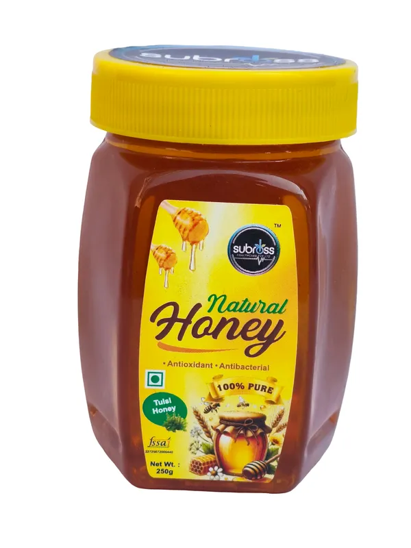 Subross_Natural_Tulsi_Honey_250_G_Pack_Of_3