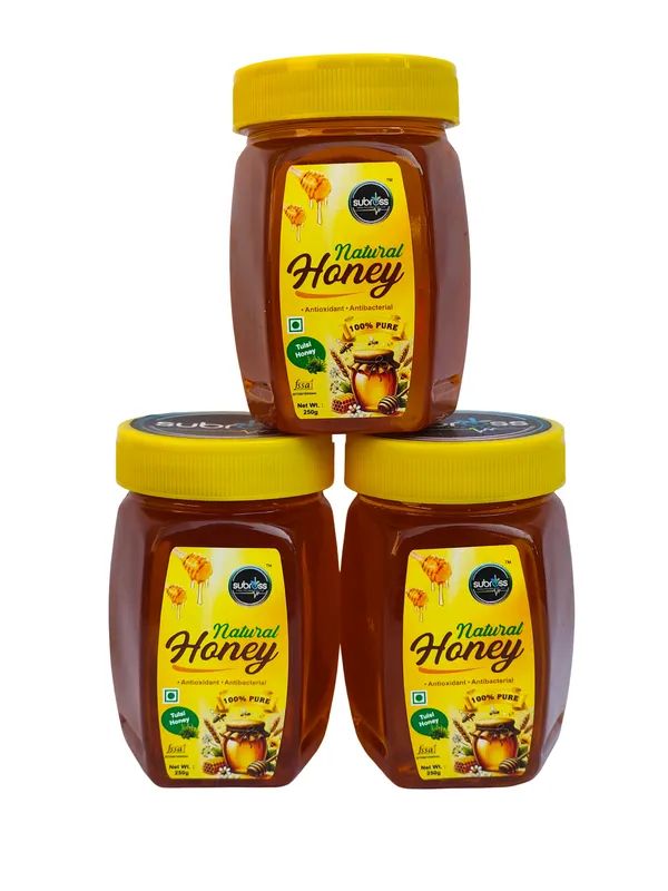 Subross_Natural_Tulsi_Honey_250_G_Pack_Of_3