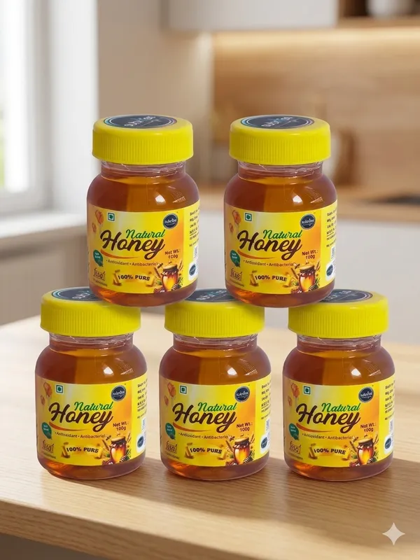 Subross_Natural_Tulsi_Honey_100_G_Pack_Of_5