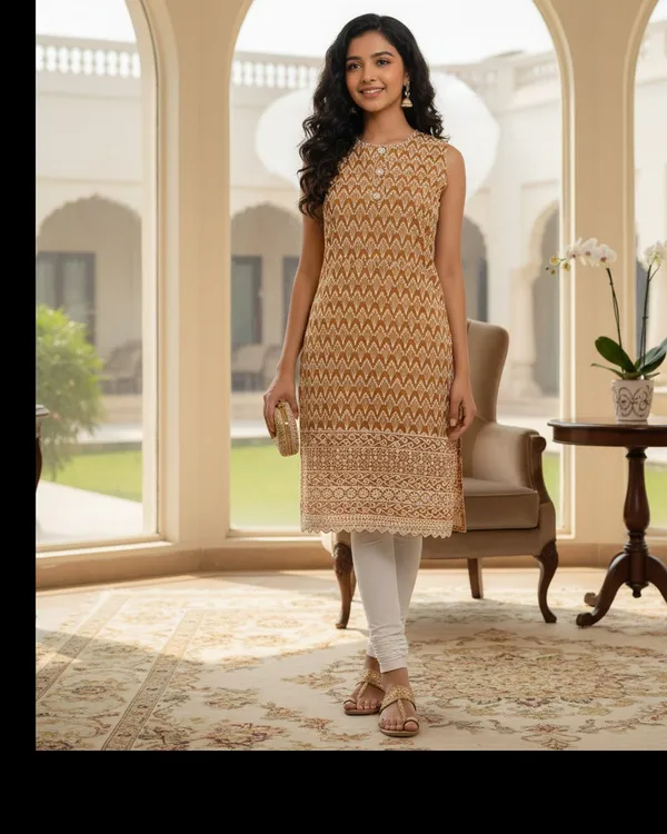 Yellow_Girls_Festive_And_Party_Kurta_And_Leggings_Set