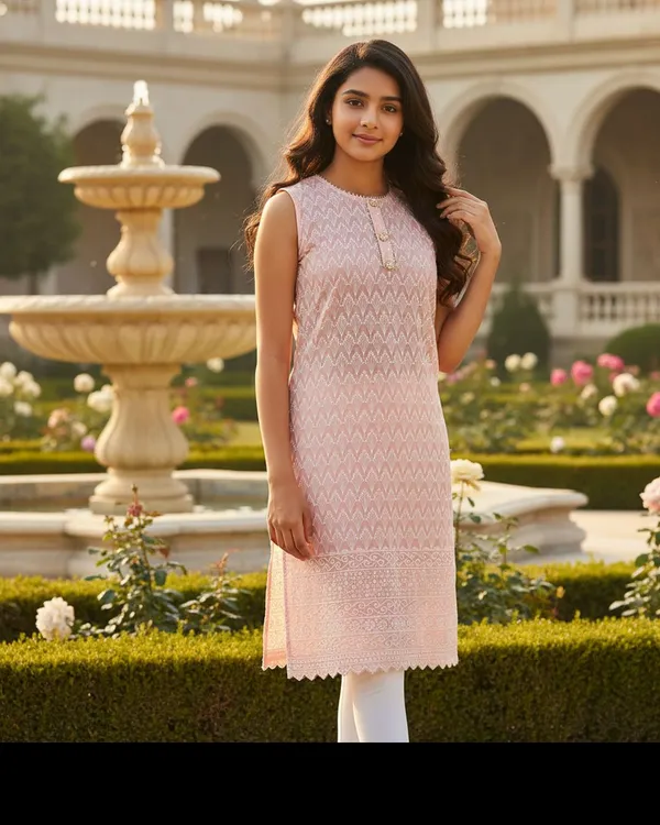 Pink_Girls_Festive_And_Party_Kurta_And_Leggings_Set