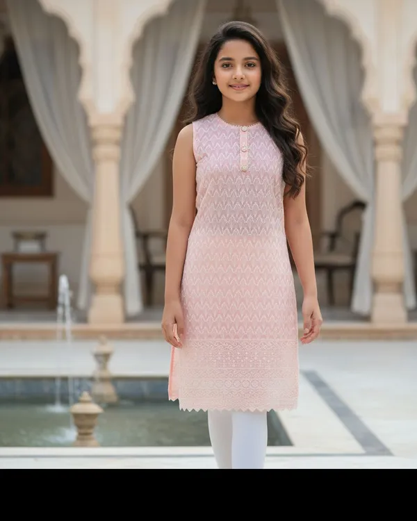 Pink_Girls_Festive_And_Party_Kurta_And_Leggings_Set