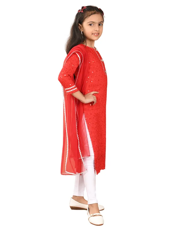 Lalti_Fashion_Girls_Chikankari_Kurti_Set_with_Churidar_and_Dupatta,_Cotton,_Sequin_Embroidered