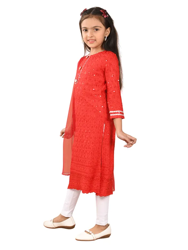 Lalti_Fashion_Girls_Chikankari_Kurti_Set_with_Churidar_and_Dupatta,_Cotton,_Sequin_Embroidered