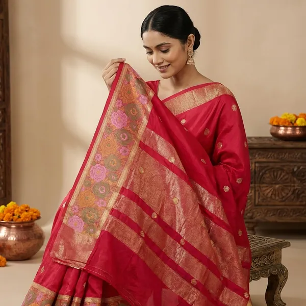 Red_Mashru_Silk_Saree_For_Woman