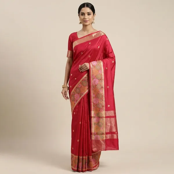 Red_Mashru_Silk_Saree_For_Woman